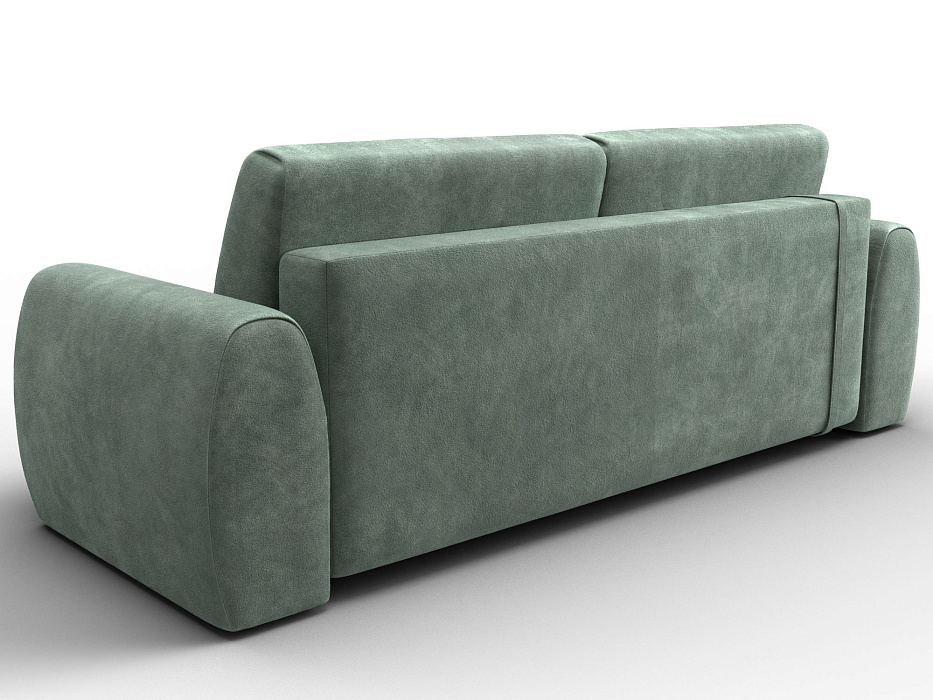 Диван прямой Лига-115 НПБ (brut 08 зеленый)