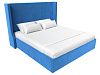 Интерьерная кровать Ларго 160 (голубой цвет)