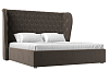 Интерьерная кровать Далия 180 (коричневый цвет)