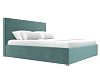 Интерьерная кровать Кариба 200 (бирюзовый цвет)
