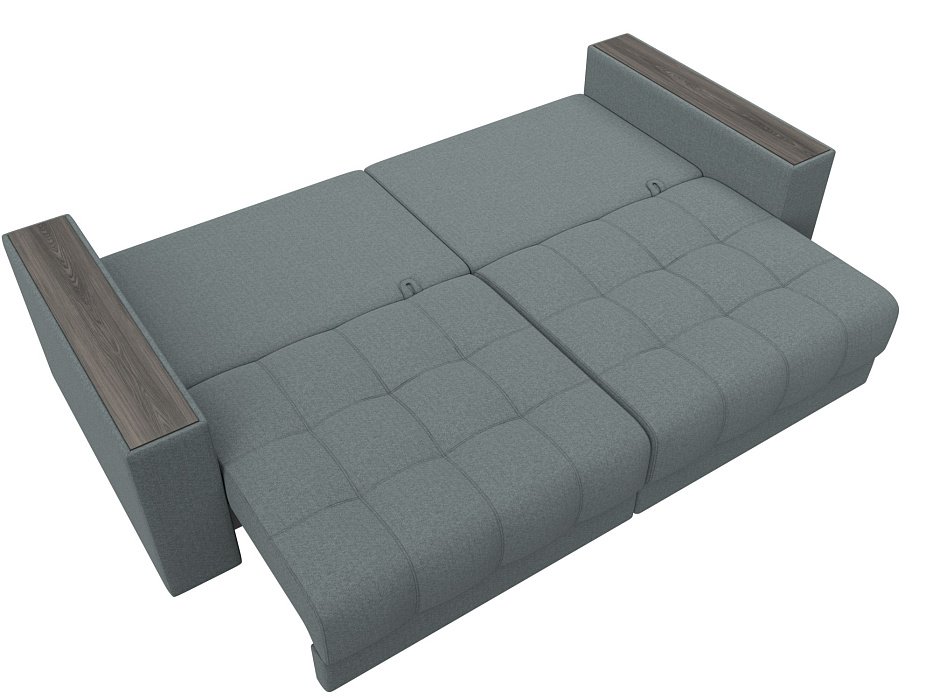 Диван прямой с декором Лига-049 НПБ (амур 07 серый) Диван прямой с декором Лига-049 НПБ (амур 07 серый)