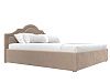 Интерьерная кровать Афина 200 (бежевый цвет)