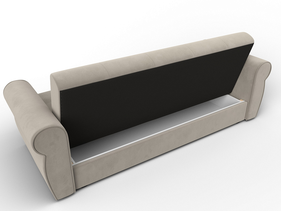 Диван-книжка Лига-019 (бежевый)