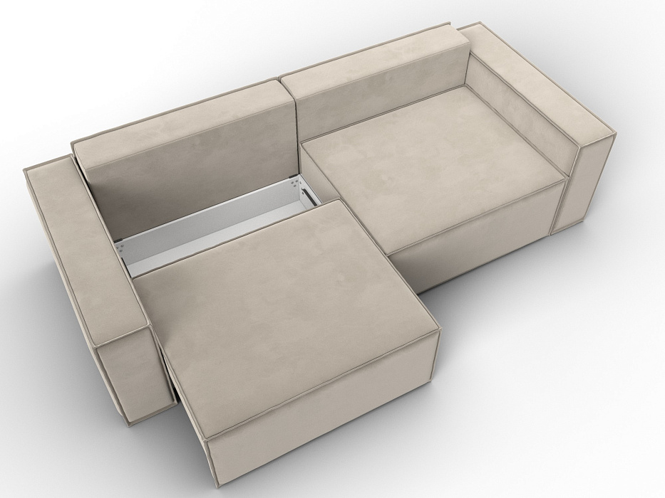 Диван прямой Куба (бежевый)