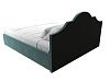 Интерьерная кровать Афина 200 (бирюзовый цвет)