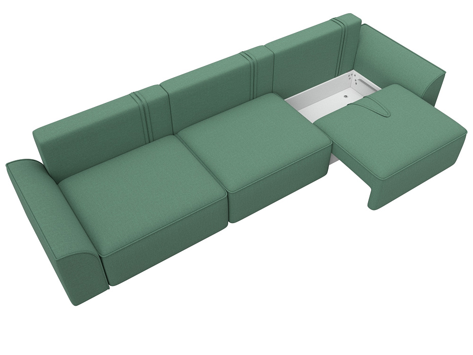 Диван прямой Лига-048 НПБ Лонг (амур 11 зеленый) Диван прямой Лига-048 НПБ Лонг (амур 11 зеленый)