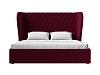 Интерьерная кровать Далия 180 (бордовый цвет)