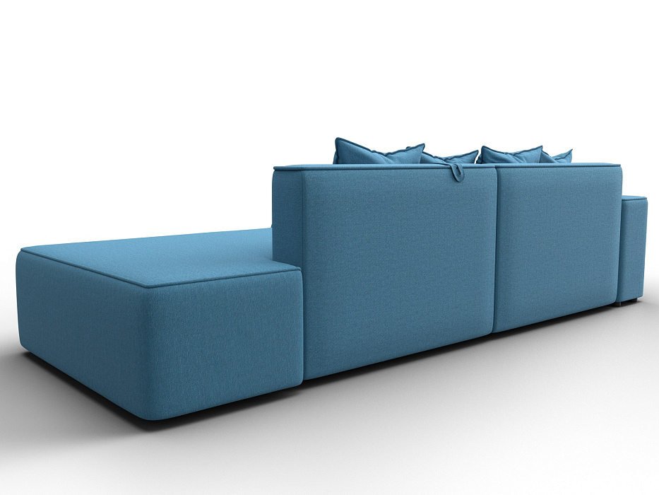 Диван угловой Лига-079 угол левый (амур 10 голубой) Диван угловой Лига-079 угол левый (амур 10 голубой)