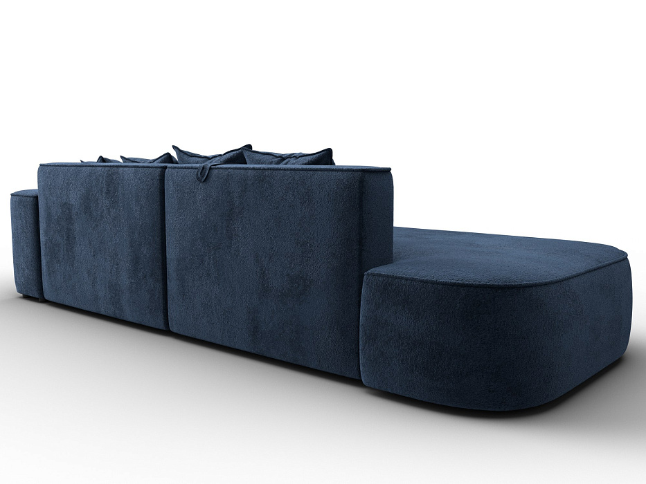 Диван угловой Лига-065 угол правый (tower 13 синий)