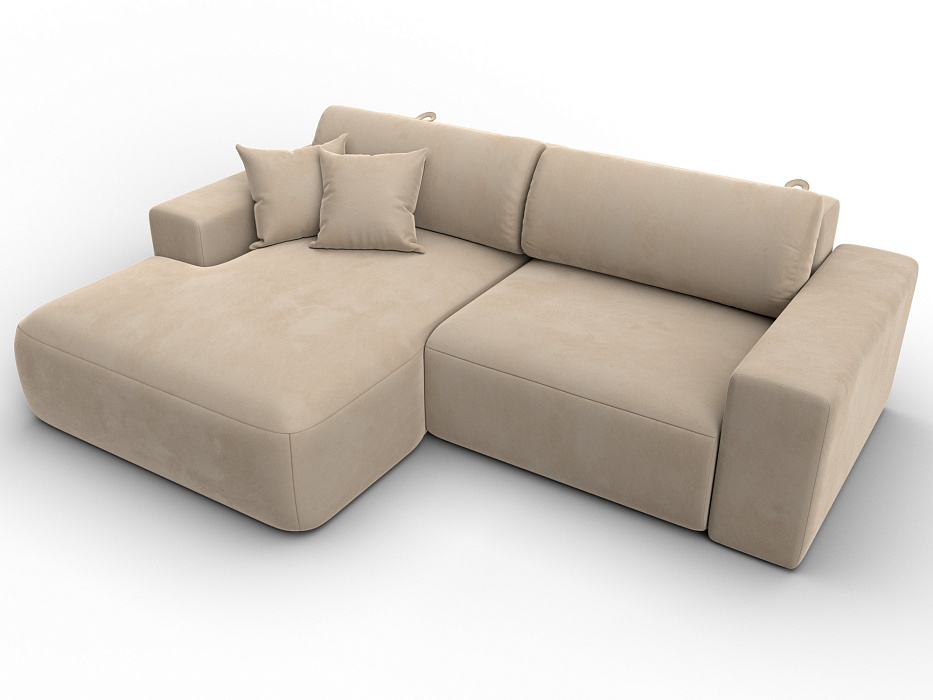 Диван угловой Лига-036 НПБ Классик левый угол (бежевый)