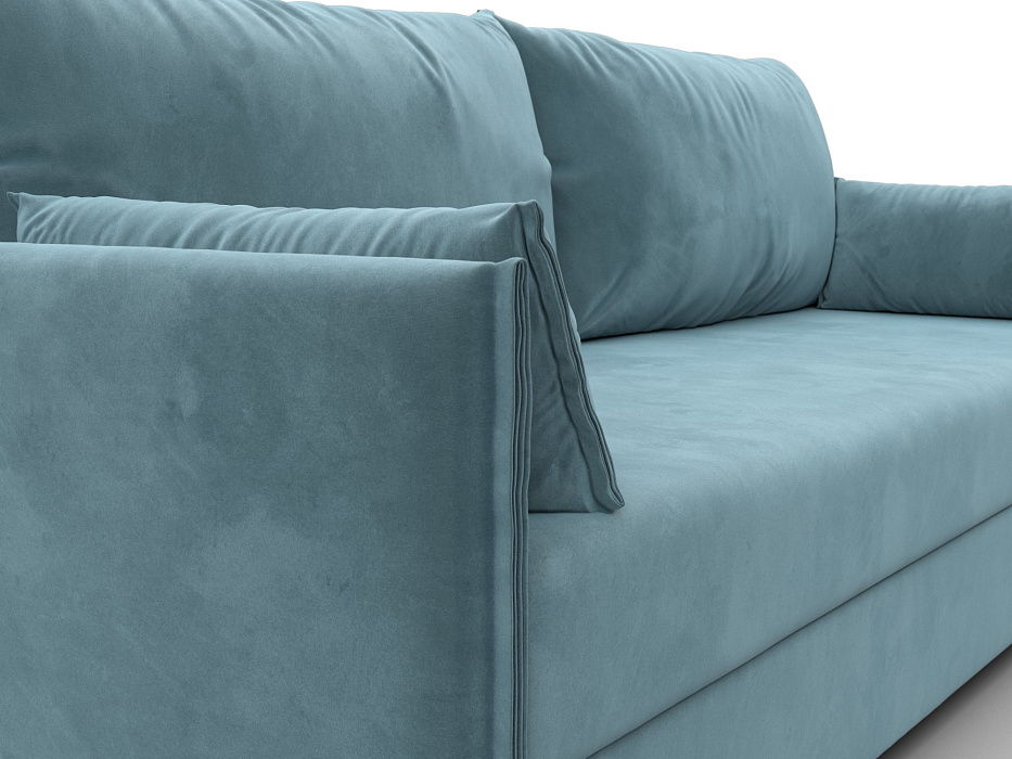 Диван прямой Сайгон (seven 113 бирюзовый)