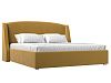 Интерьерная кровать Лотос 180 (желтый цвет)