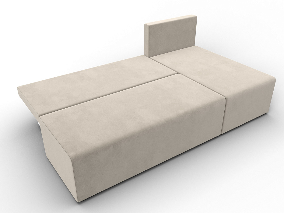 Диван угловой Поло правый угол (бежевый)