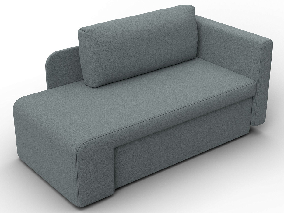 Кушетка Лига-097 (амур 07 серый)