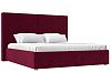 Интерьерная кровать Аура 160 (бордовый)