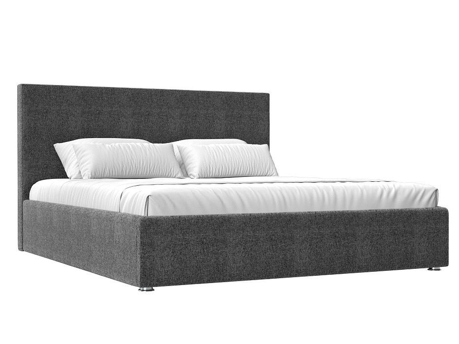 Интерьерная кровать Кариба 200 (серый)