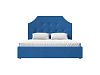 Интерьерная кровать Кантри 160 (голубой цвет)