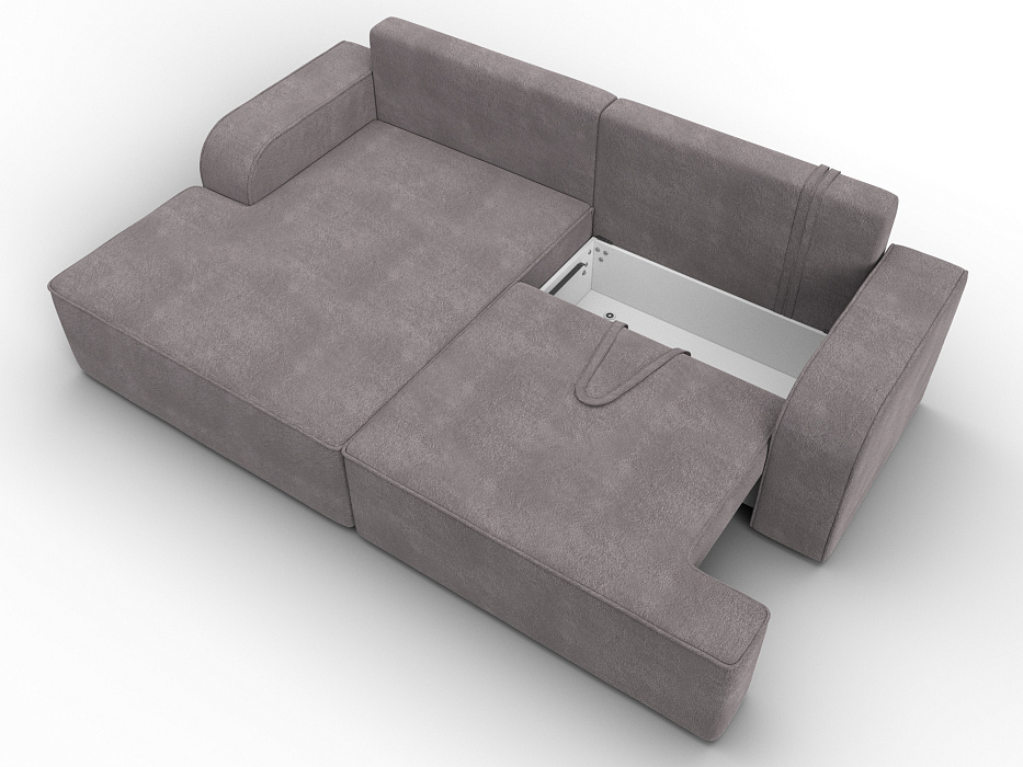 Диван угловой Лига-120 угол левый (laim 04 бежевый)