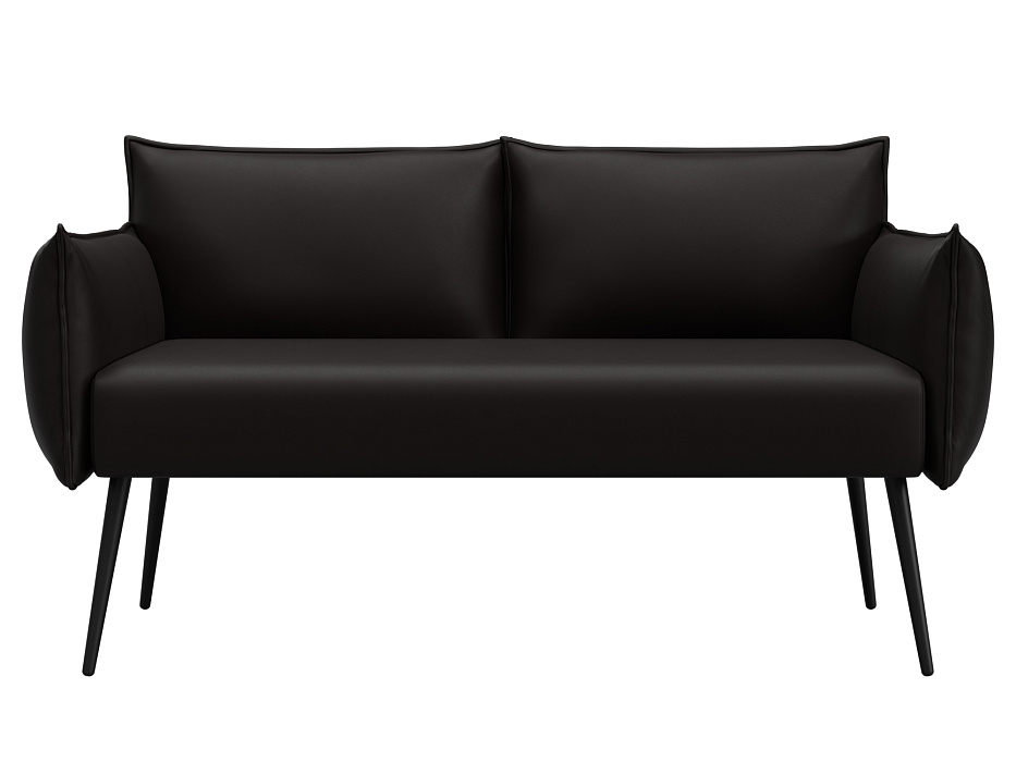 Диван прямой Лига-083 (экокожа grifon 12 коричневый)