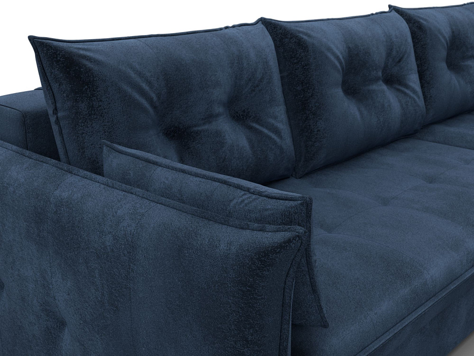 Диван угловой Лига-100 НПБ угол универсальный (tower 13 синий)