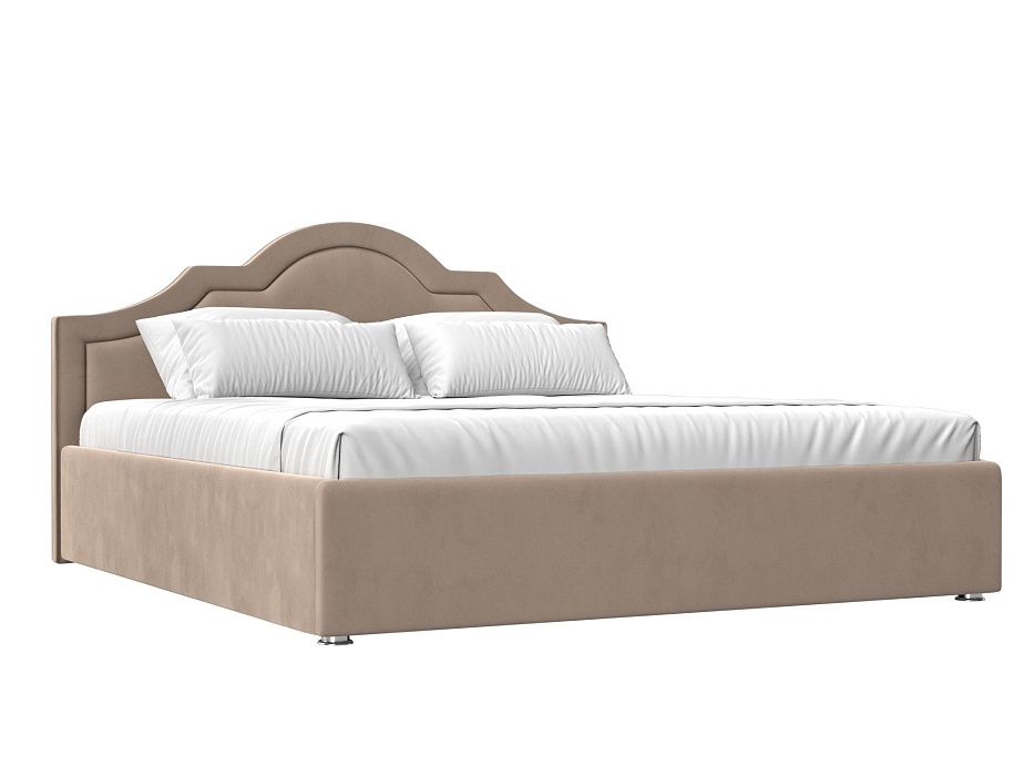 Интерьерная кровать Афина 160 (бежевый)