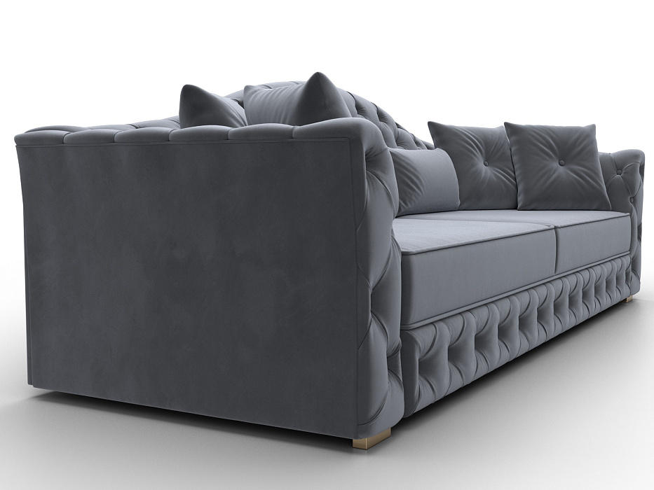 Диван прямой Артис (seven 17 серый)