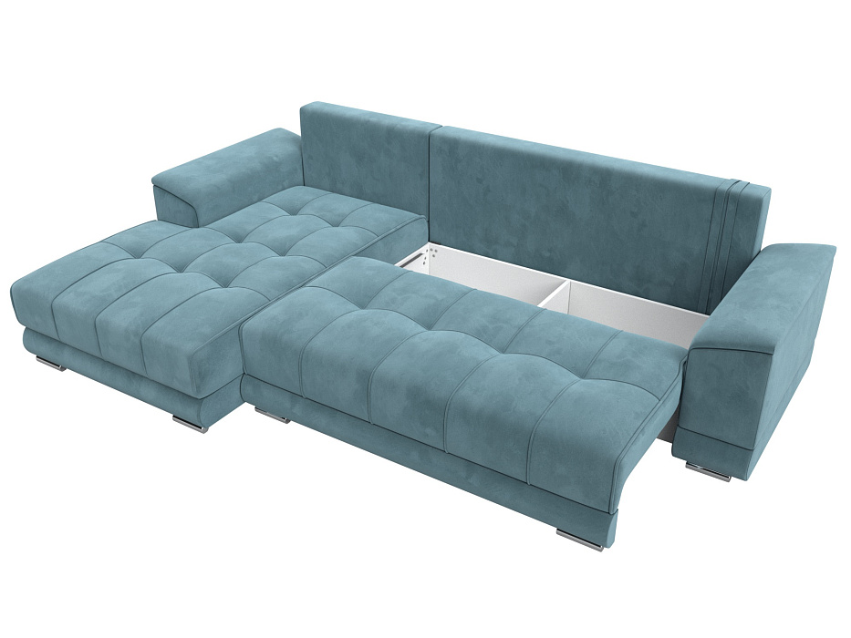 Диван угловой НордСтар левый угол (бирюзовый) Диван угловой НордСтар левый угол (бирюзовый)