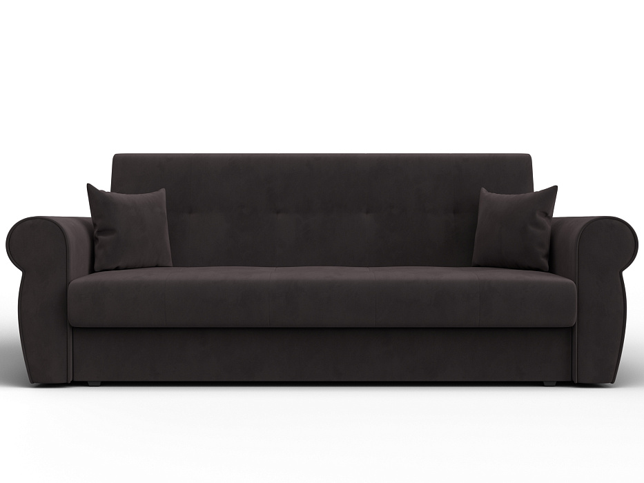 Диван-книжка Лига-019 (коричневый)