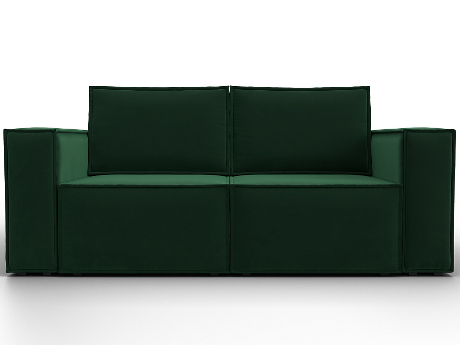 Диван прямой Куба мини (зеленый)