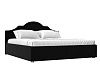 Интерьерная кровать Афина 160 (черный цвет)