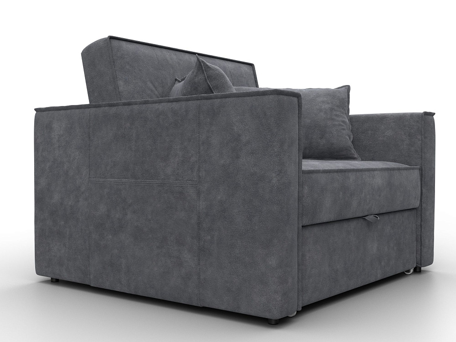 Кресло-кровать Лига-104 (80) (brut 16 темно-серый)