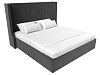 Интерьерная кровать Ларго 160 (серый цвет)