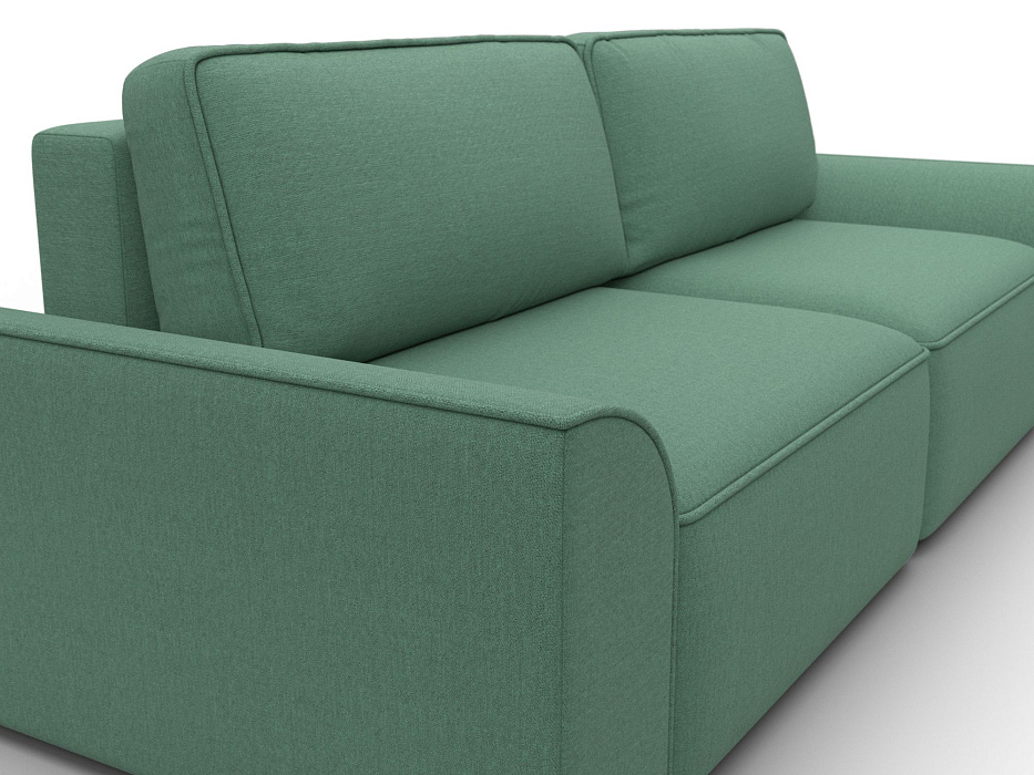 Диван прямой Лига-048 НПБ (амур 11 зеленый)