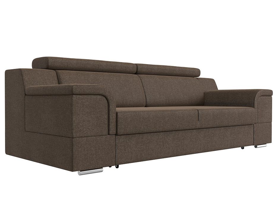 Прямой диван Лига-003 (коричневый)