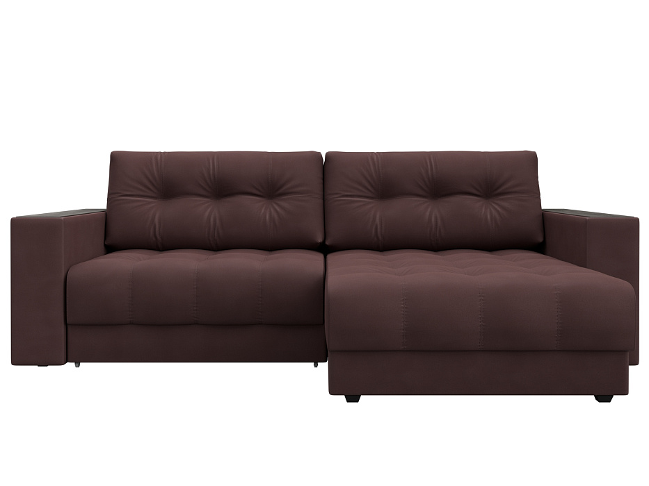Диван угловой с декором Лига-049 НПБ (joly 09 бордовый) Диван угловой с декором Лига-049 НПБ (joly 09 бордовый)
