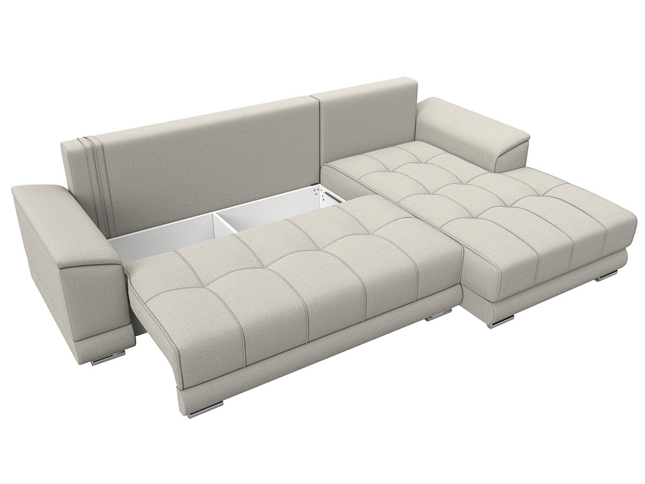 Диван угловой НордСтар правый угол (амур 02 бежевый) Диван угловой НордСтар правый угол (амур 02 бежевый)