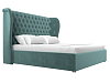 Интерьерная кровать Далия 200 (бирюзовый цвет)