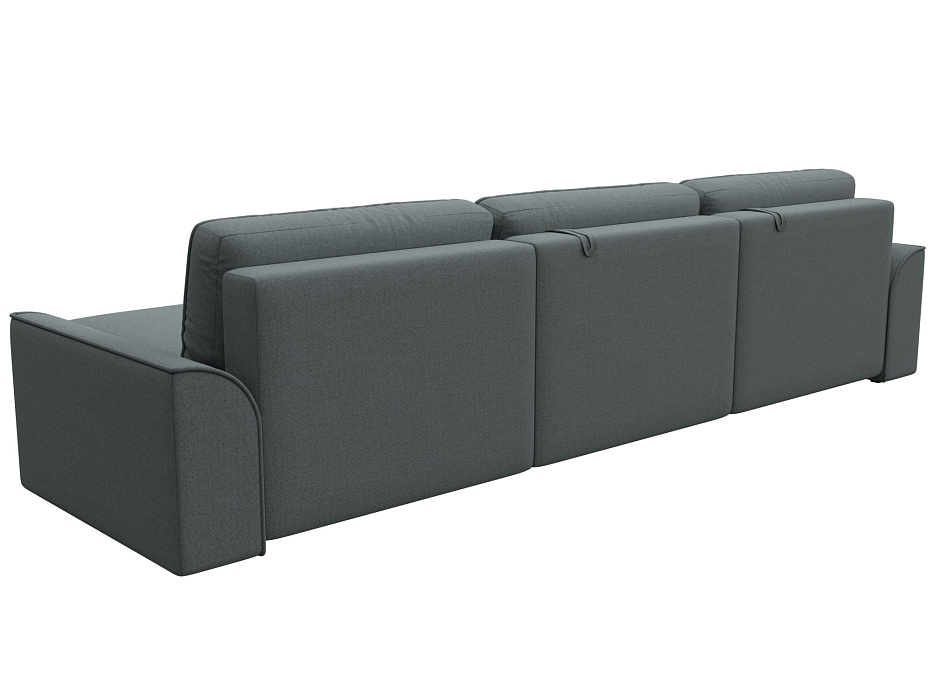 Диван угловой Лига-048 НПБ лонг (амур 07 серый) Диван угловой Лига-048 НПБ лонг (амур 07 серый)