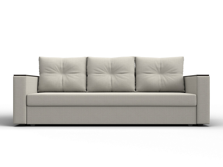 Диван прямой Атланта без стола (амур 02 бежевый)