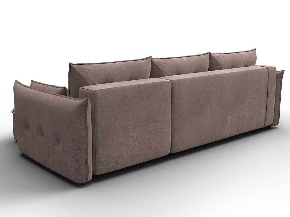 Диван угловой Лига-100 НПБ угол универсальный (tower 05 бежевый)