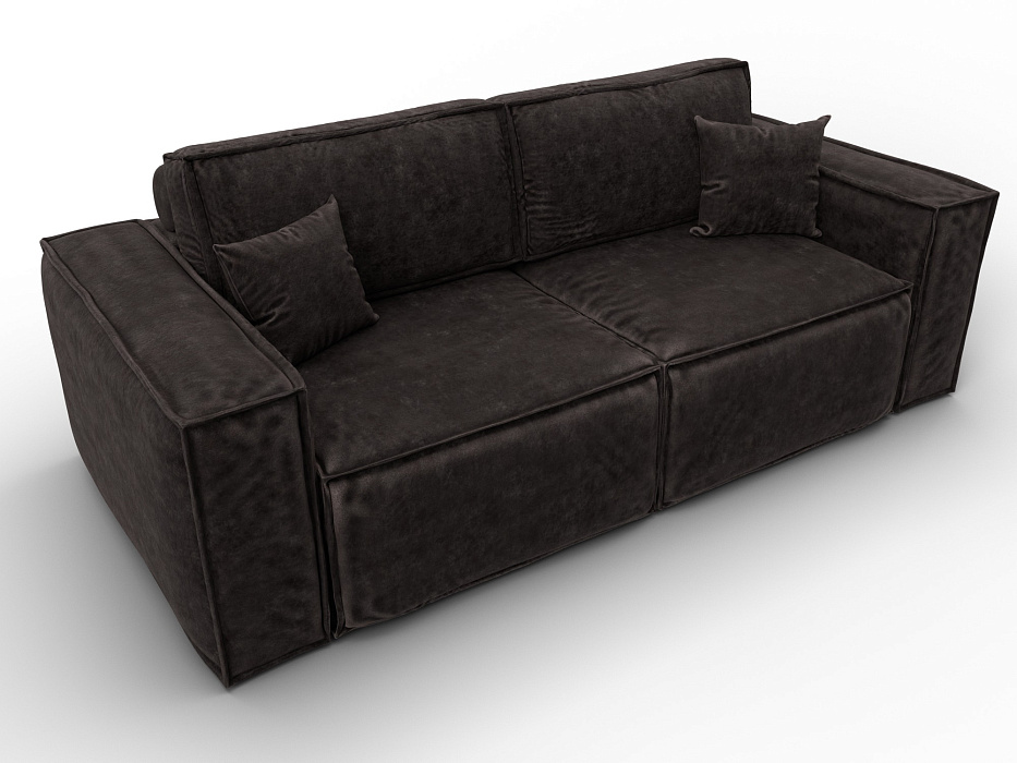 Диван прямой Лига-081 НПБ (brut 17 коричневый) Диван прямой Лига-081 НПБ (brut 17 коричневый)