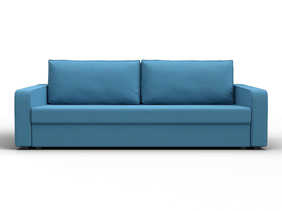 Диван прямой Лига-009 (амур 10 голубой)