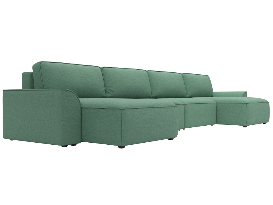 Диван П-образный Лига-048 НПБ лонг (амур 11 зеленый) Диван П-образный Лига-048 НПБ лонг (амур 11 зеленый)