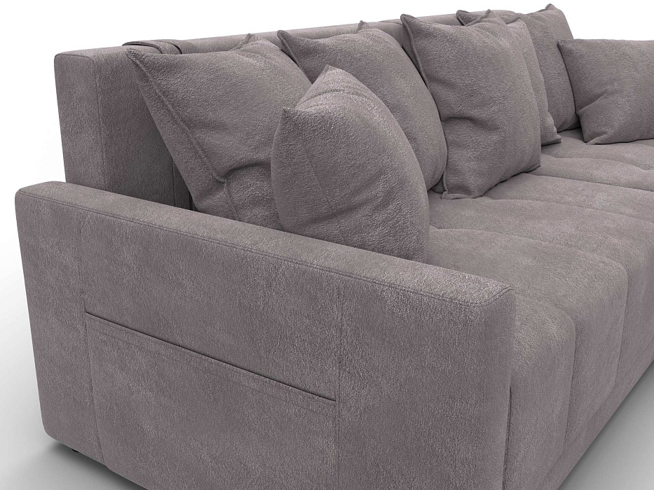 Диван угловой Лига-125 угол универсальный (laim 04 бежевый)