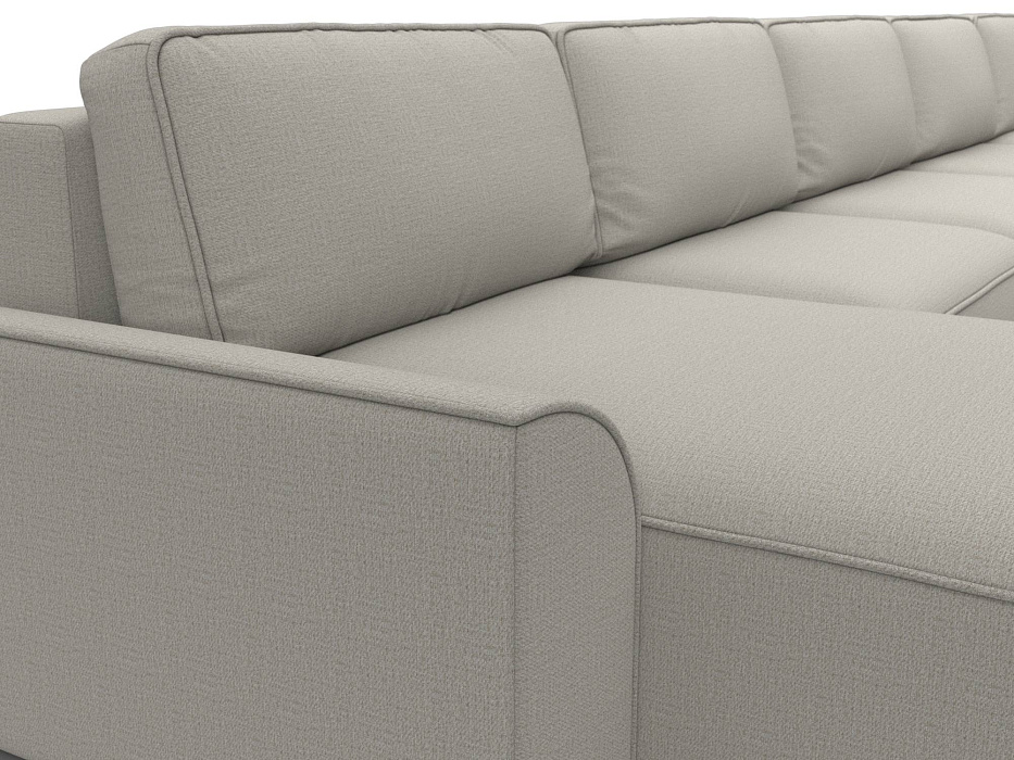 Диван П-образный Лига-048 НПБ МегаЛонг (амур 02 бежевый)