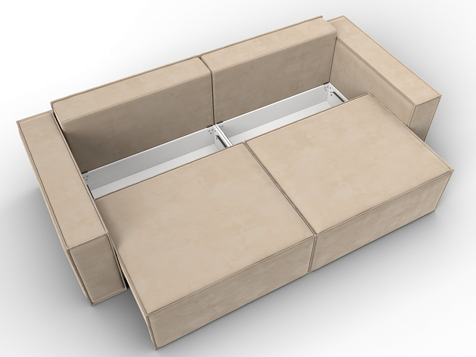 Диван прямой Куба (бежевый)