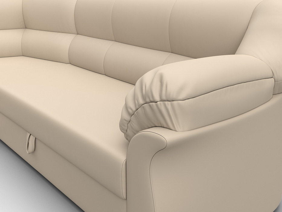 Диван угловой Карнелла левый угол (бежевый)