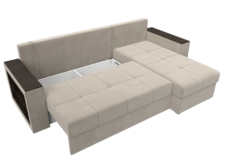 Диван угловой Дубай Лайт угол универсальный (бежевый)