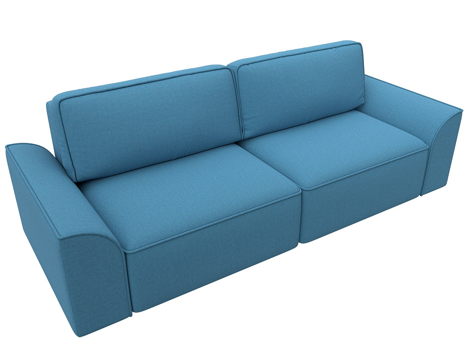 Диван прямой Лига-048 НПБ (амур 10 голубой) Диван прямой Лига-048 НПБ (амур 10 голубой)