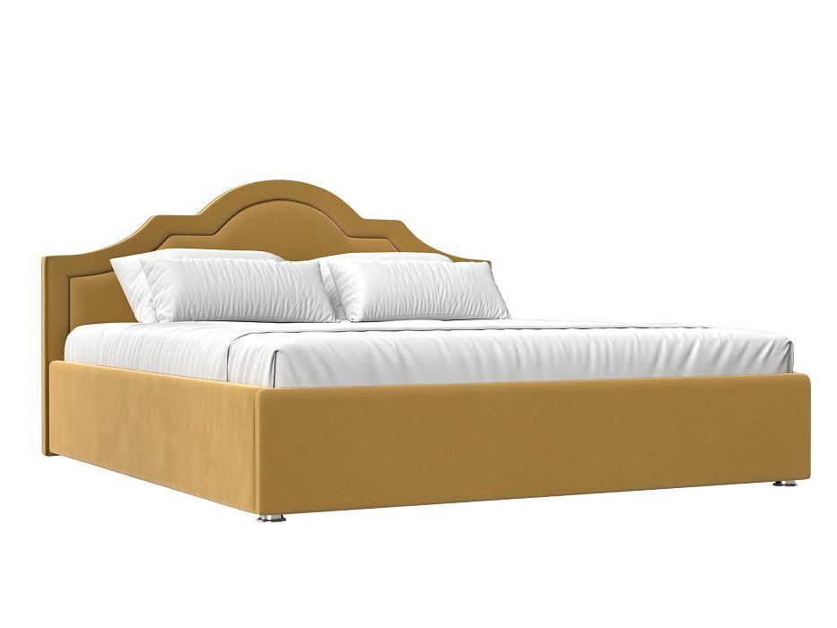 Интерьерная кровать Афина 200 (желтый цвет)